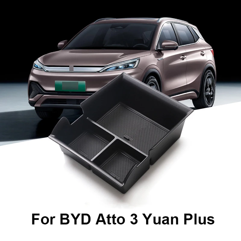 

Новая Автомобильная центральная консоль, подлокотник, лоток для хранения для BYD Atto 3 юаня плюс 2022, аксессуары для автомобиля, инструменты для укладки и поддержания порядка