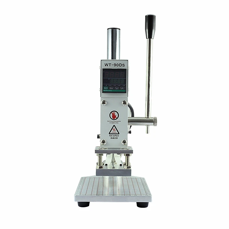 ł na biurko невеликий ручной машина для горячего тиснения фольгой цифровой