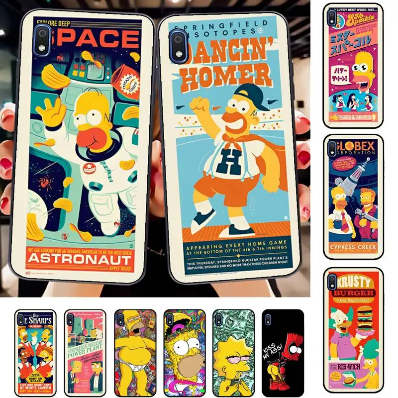 

The S-Simpsons Phone Case for Samsung A51 01 50 71 21S 70 31 40 30 10 20 S E 11 91 A7 A8 2018