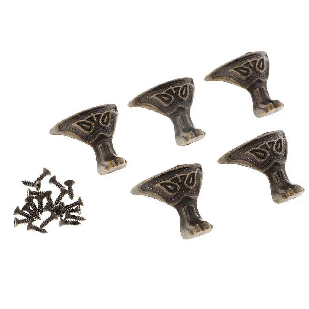 5 шт. винты из сплава ножки для мебели шкаф ювелирные изделия сундук диван стол