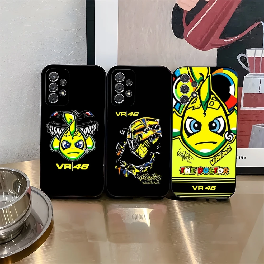 Чехол для телефона Moto Gp R-Rossi Cool 46 чехол Samsung Galaxy S25 S24 S21 S23 S22 S20 Ultra Fe Plus A34 A16 A54 A24 A52 A53