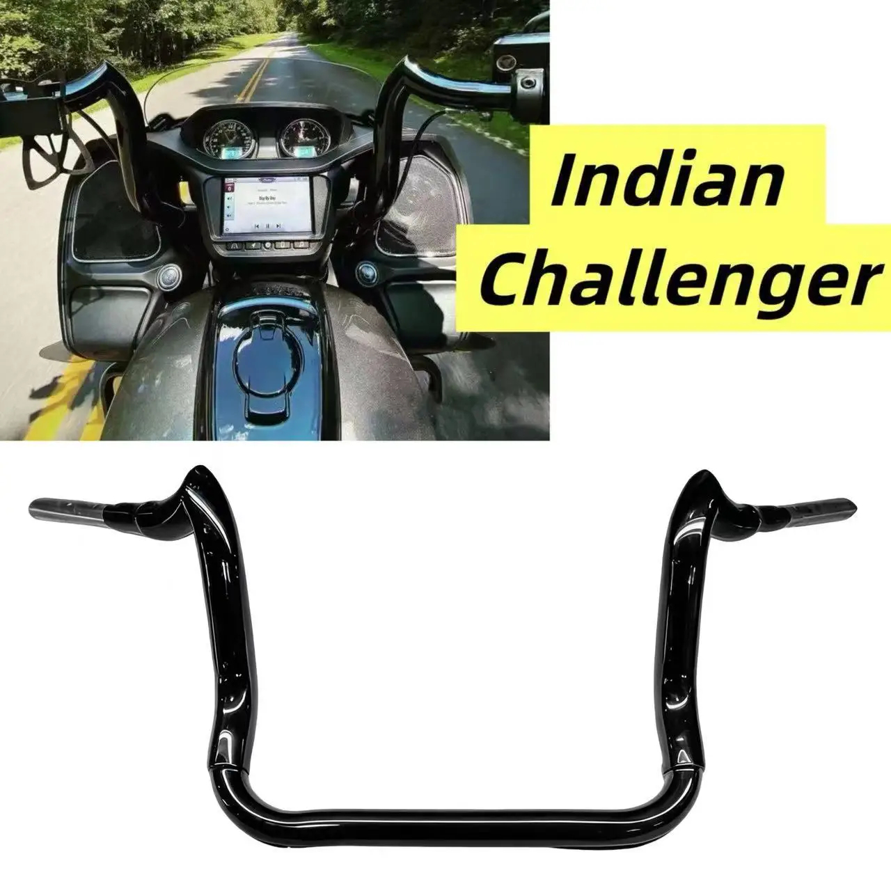

Индийский Challenger 1-1/2 ''Ape вешалка на руль для Indian Challenger Dark Horse Limited мотоциклетные рули аксессуары для бара