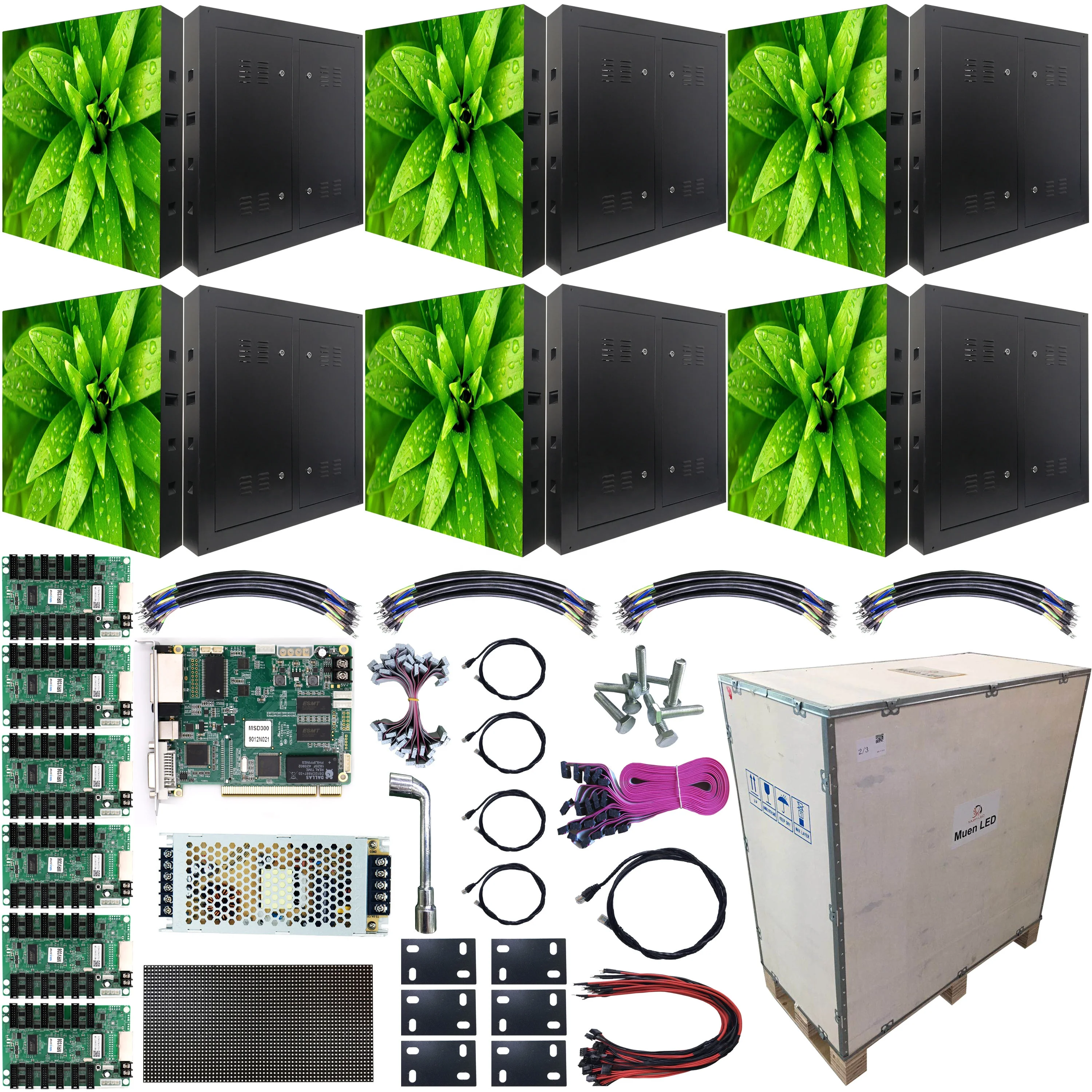 AS10 костюм 6 шт. smd светодиодный дисплей наружная панель цифровая реклама стены по