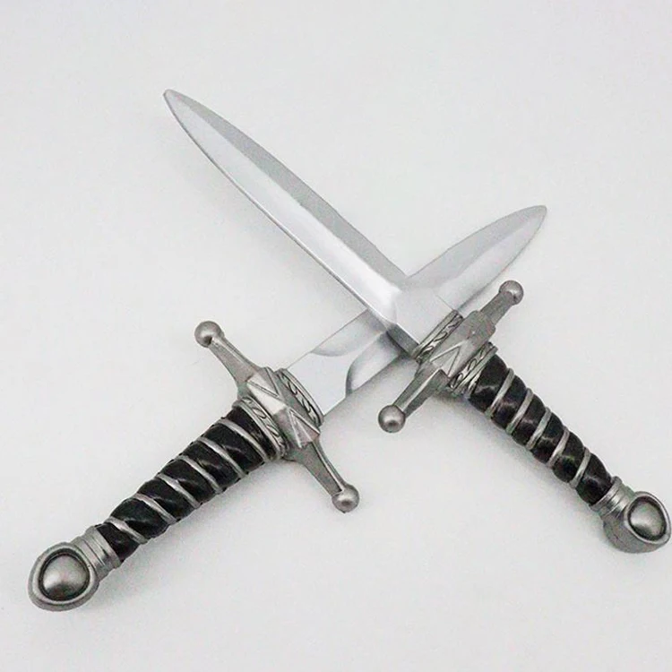 38cm Pu Simulation Dagger Children Sword Weapon Movie Cosplay Sword Prop Role Play Gift Safety Weapon Kid Adult Model