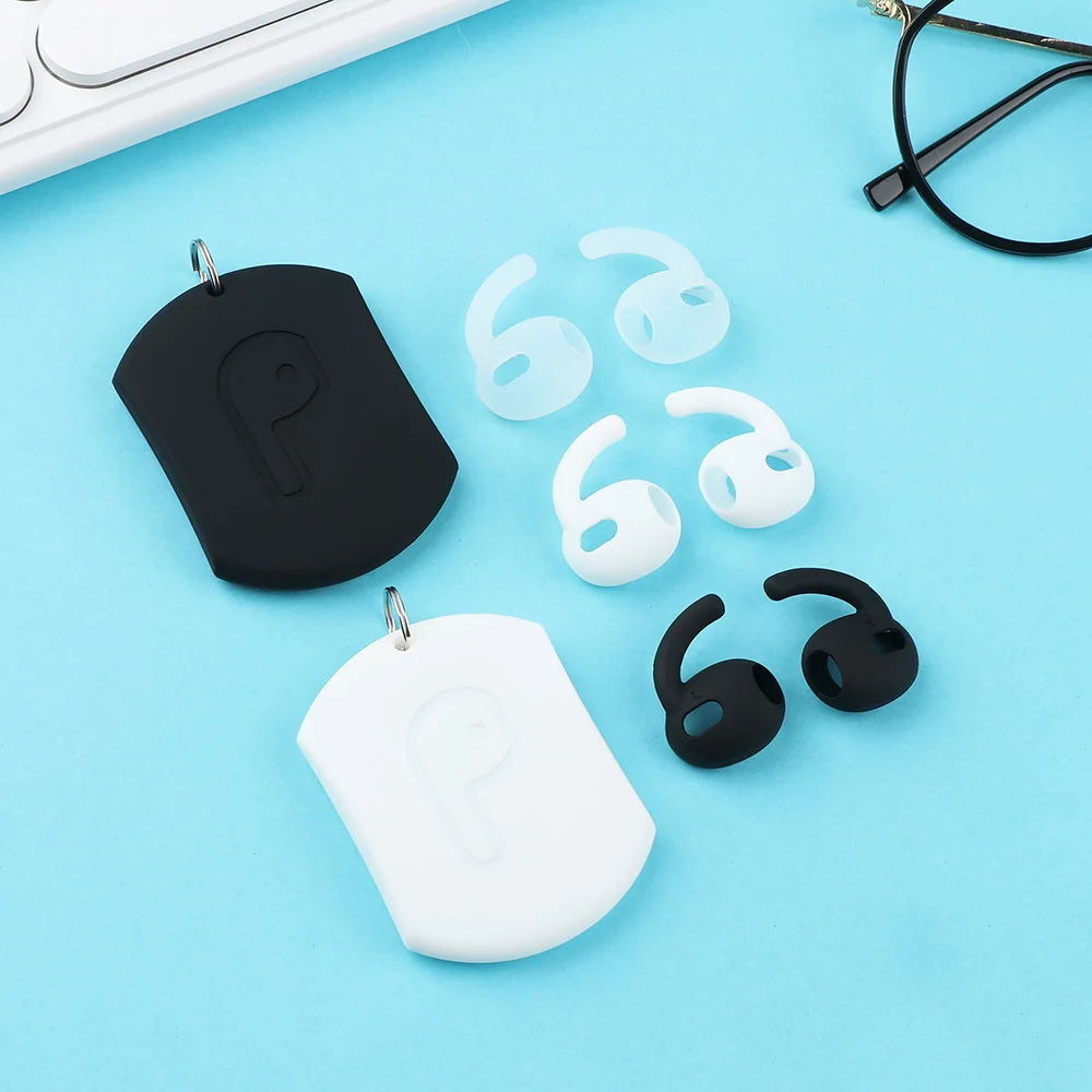 3 пары силиконовых ушных крючков для AirPods Pro наушники-вкладыши с защитой от потери