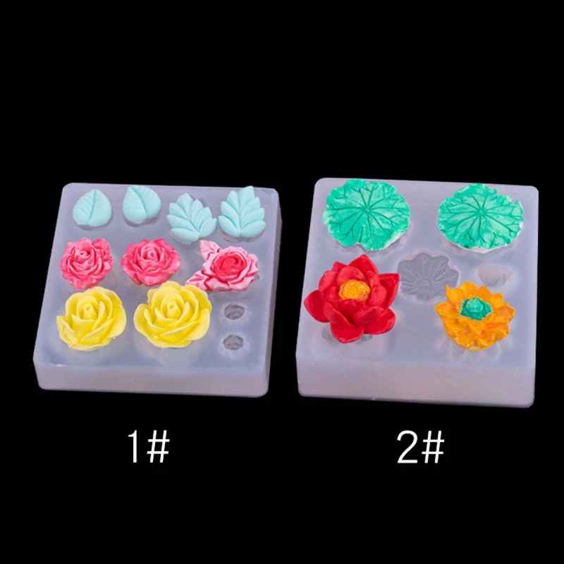 

Earring Resin Molds Flower Leave Earring Mold for Jewelry Making Silicone Molds for Resin DIY Fashion Earring Making