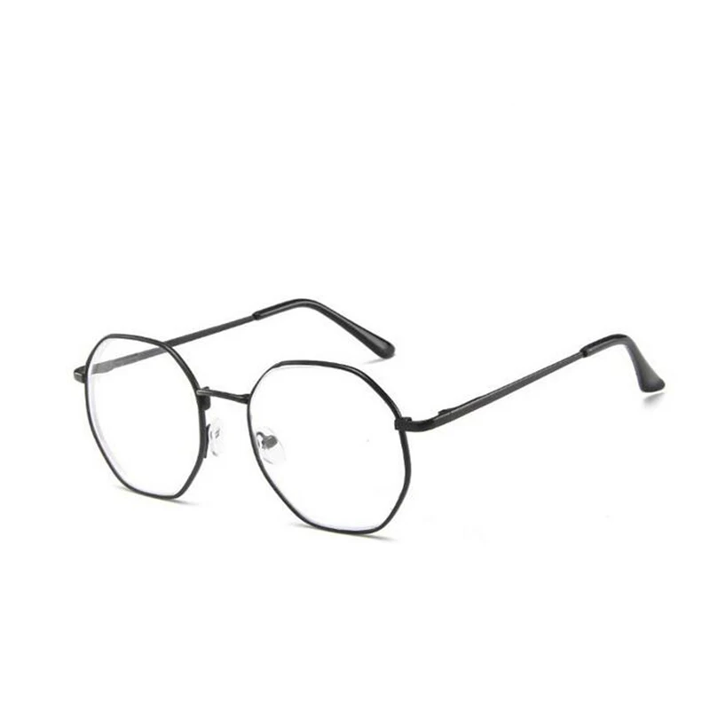 

Men's retro anti blue light reducing eyeglass frame with circular degree for women's myopia lenses and myopia frame