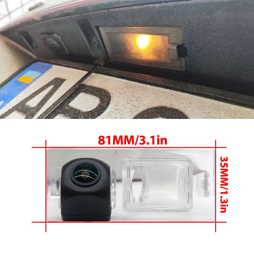 Фото Новый! 170 °   Камера заднего вида HD 1080P для Dodge Journey JC JCUV 2008-2014 FIAT Freemont 2011-2017 Монитор заднего парковки FishEye №3