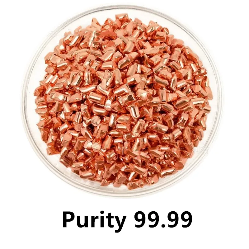 

9999 high Pure Copper Grain High Purity Cu 4N for Collection Metal Particles Simple Element Crafts lab material