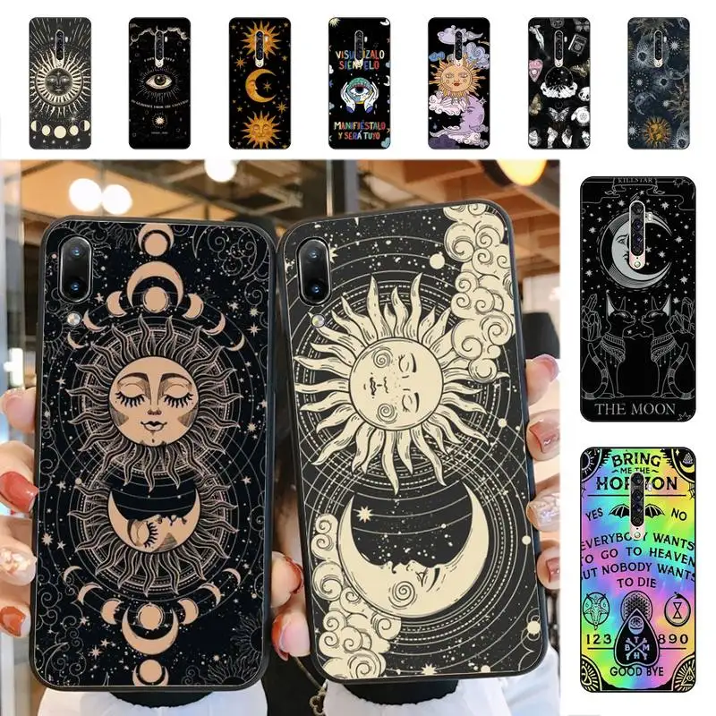 

Witches Moon Tarot Mystery Totem Phone Case for Vivo Y91C Y11 17 19 17 67 81 Oppo A9 2020 Realme c3 funda