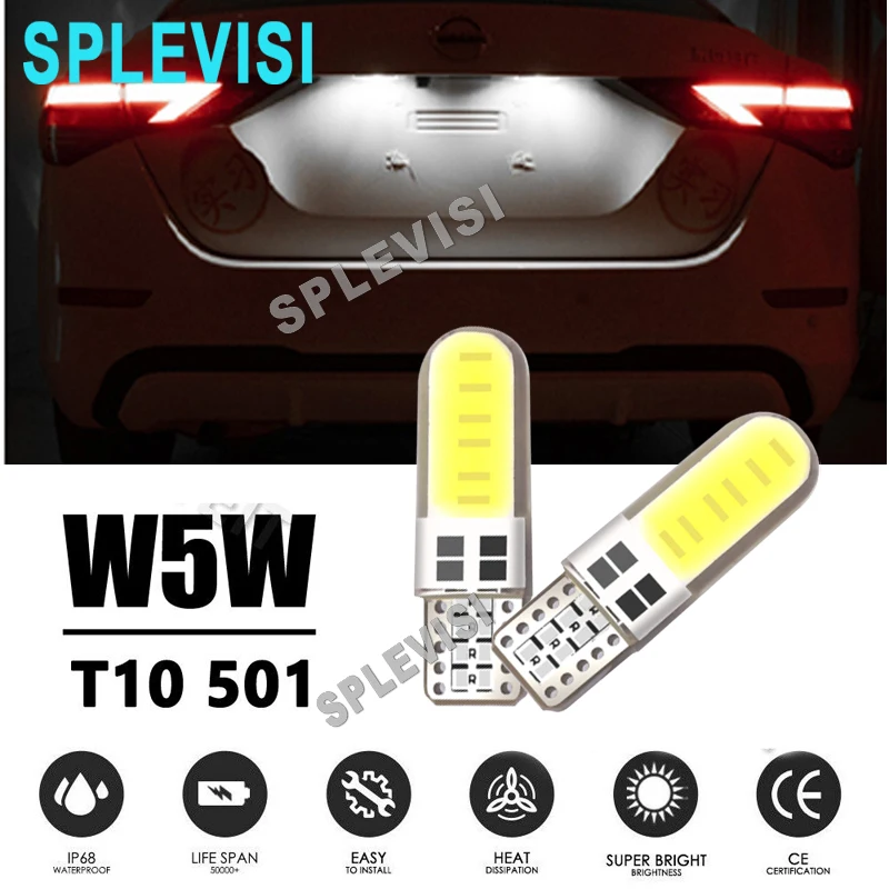 

Number Plate Light Bulbs For Toyota Verso 09-2017 Rav4 05-2012 Hilux Mk7 04-2015 Land Cruiser 100 98-2007 Avensis T25 2003-2008