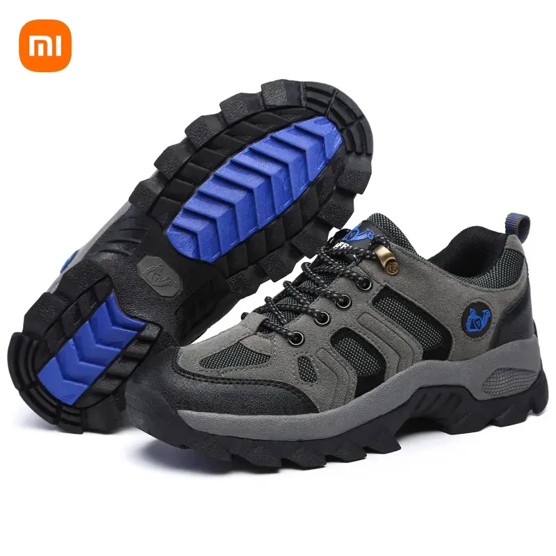 

Xiaomi Fashion Outdoor Sports Hiking Shoes Thick Outsole Wear-Resistant Waterproof Platform Sneakers Breathable Casual Boots