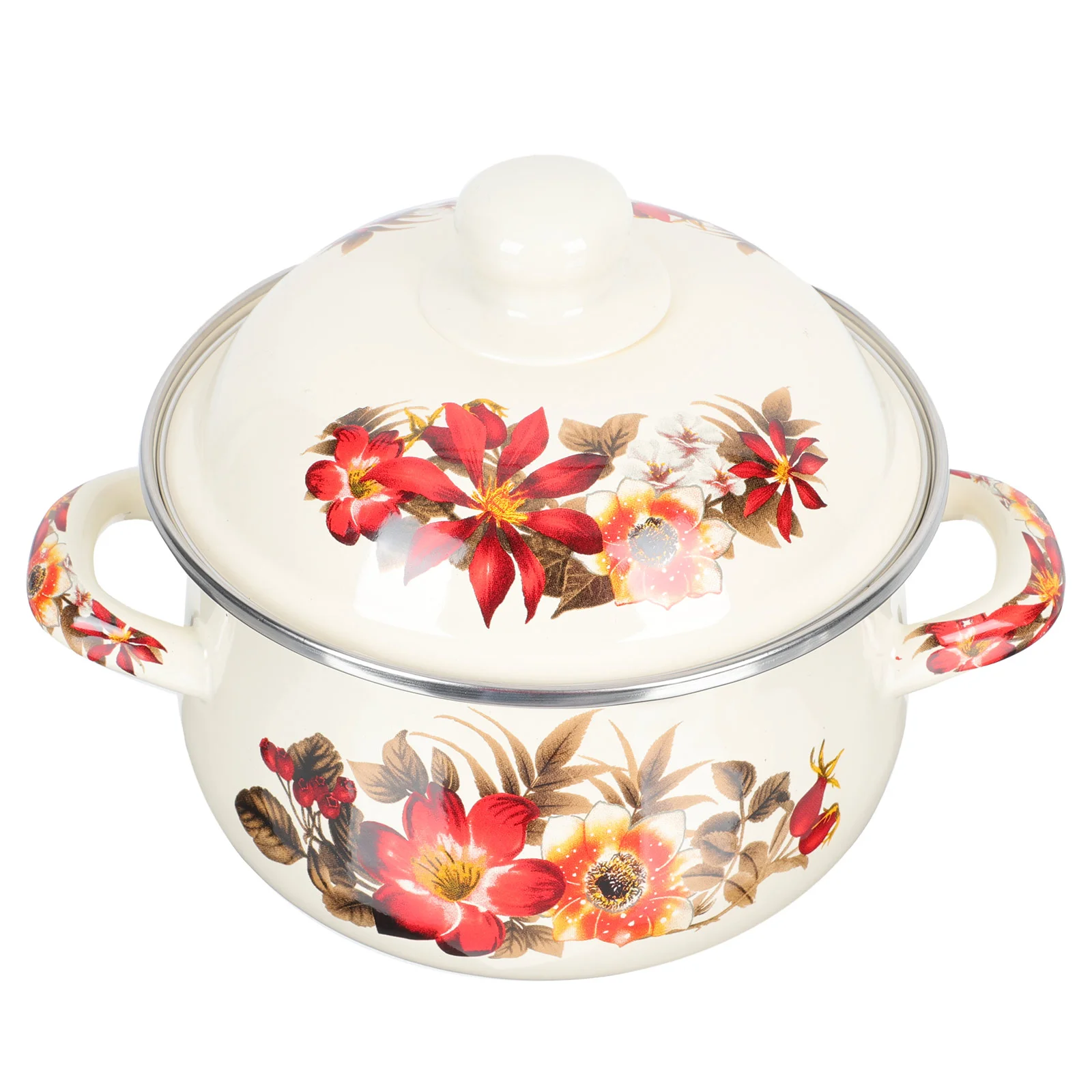 

Pot Enamel Soup Stew Cooking Casserole Stock Ceramic Nonstick Chinese Stockpot Kitchen Steelhot Oven Enameled Dish Clay