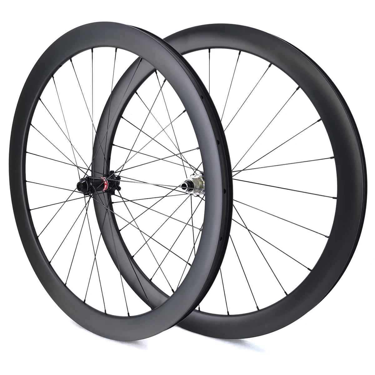

Disc 700c Bike Wheels 50mm 55mm 45mm 40mm Deep 28mm Width Carbon Clincher Tubeless Bicycle Wheelset 24h D411sb D412sb HG XDR 12v