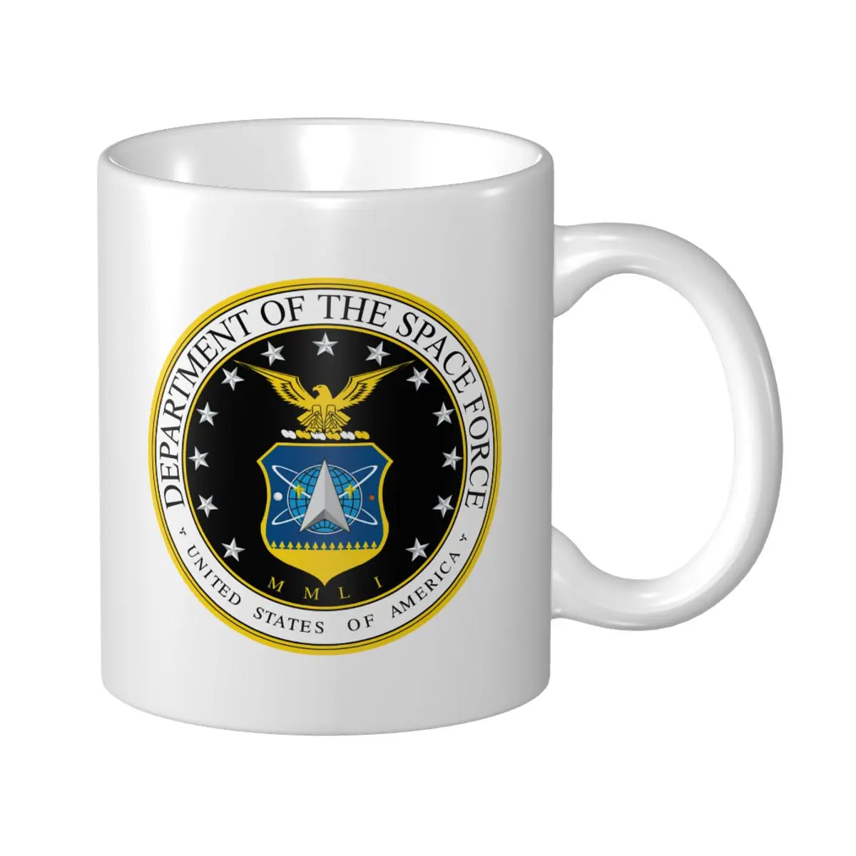 

United States Air Force Coffe Mug Solid color Mugs Personality Ceramic Mugs Eco Friendly Tea Cup 330ml (11oz)