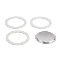 50ml replacement gaskets and filter for 1 cup moka break dama mini express espresso makers