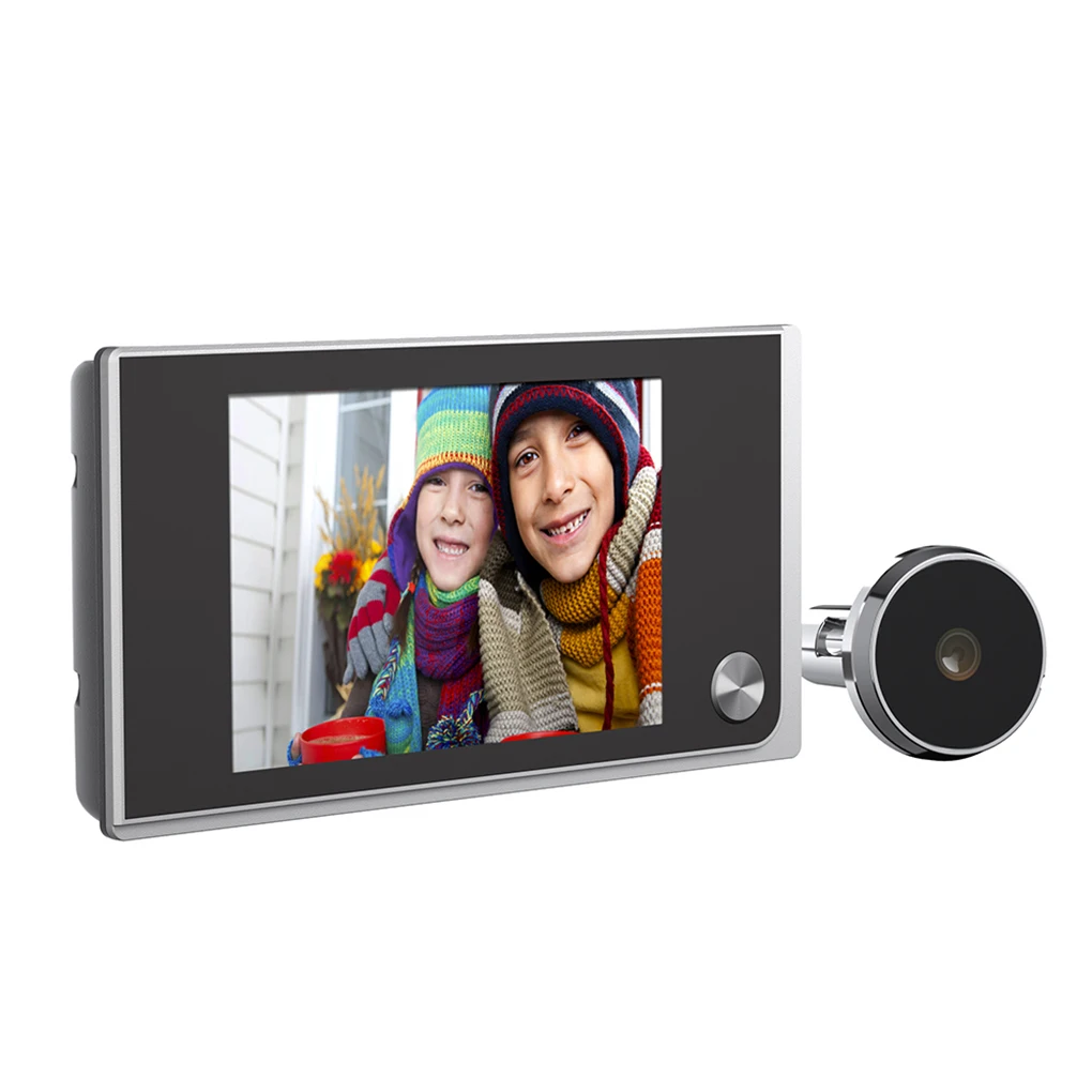 

Digital 3 5inch Peephole Viewer High-definition Monitoring Door Bell Electronic Cat Eye Camera Doorbell Cameras