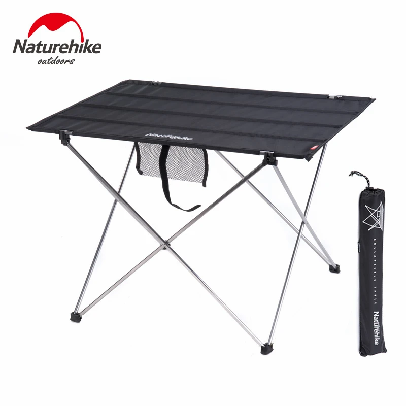 

Naturehike Portable Picnic Table Outdoor Table Light Folding Camping Table Fishing Table Compact Foldable Roll Up Beach Table