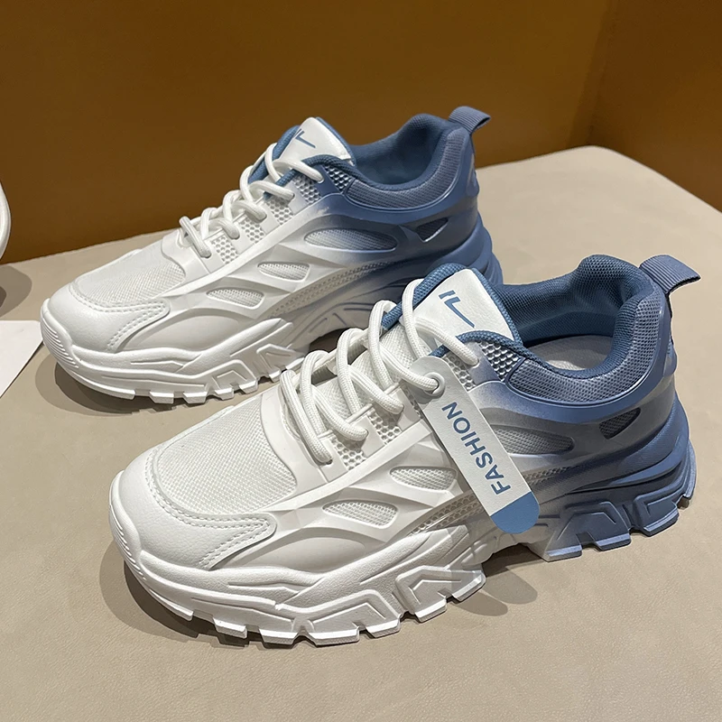 

2023 New fashion simple and versatile breathable dad shoes sports shoes casual shoes women sneakers women shoes for women