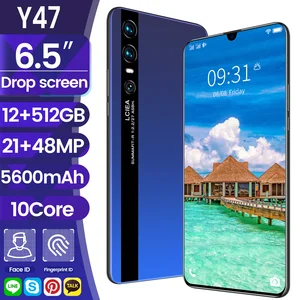 straight talk cell phones y47 12gb ram 512gb rom 6 7 inch celular mobilephones smartphones iphone samsung huawei android mobiles free global shipping