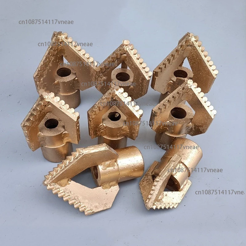 Трехкрылые восьмиугольные сверла из сплава 3-лезвийные раскопованные буровые