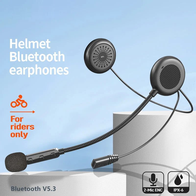 Водонепроницаемые наушники для мотоциклетного шлема