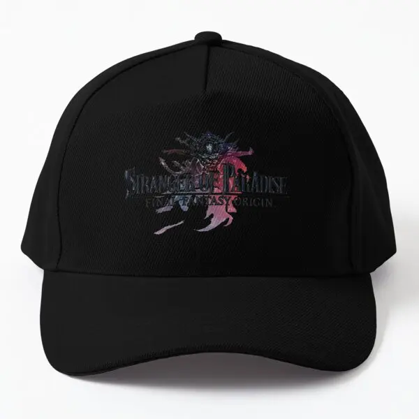 

Stranger Of Paradise Final Fantasy Origi Baseball Cap Hat Casual Snapback Black Fish Czapka Summer Casquette Solid Color Sport