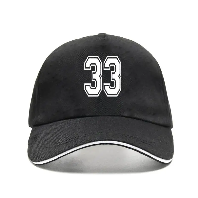 Новинка кепка головной убор забавная бейсбольная с надписью Номер 33 для мужчин