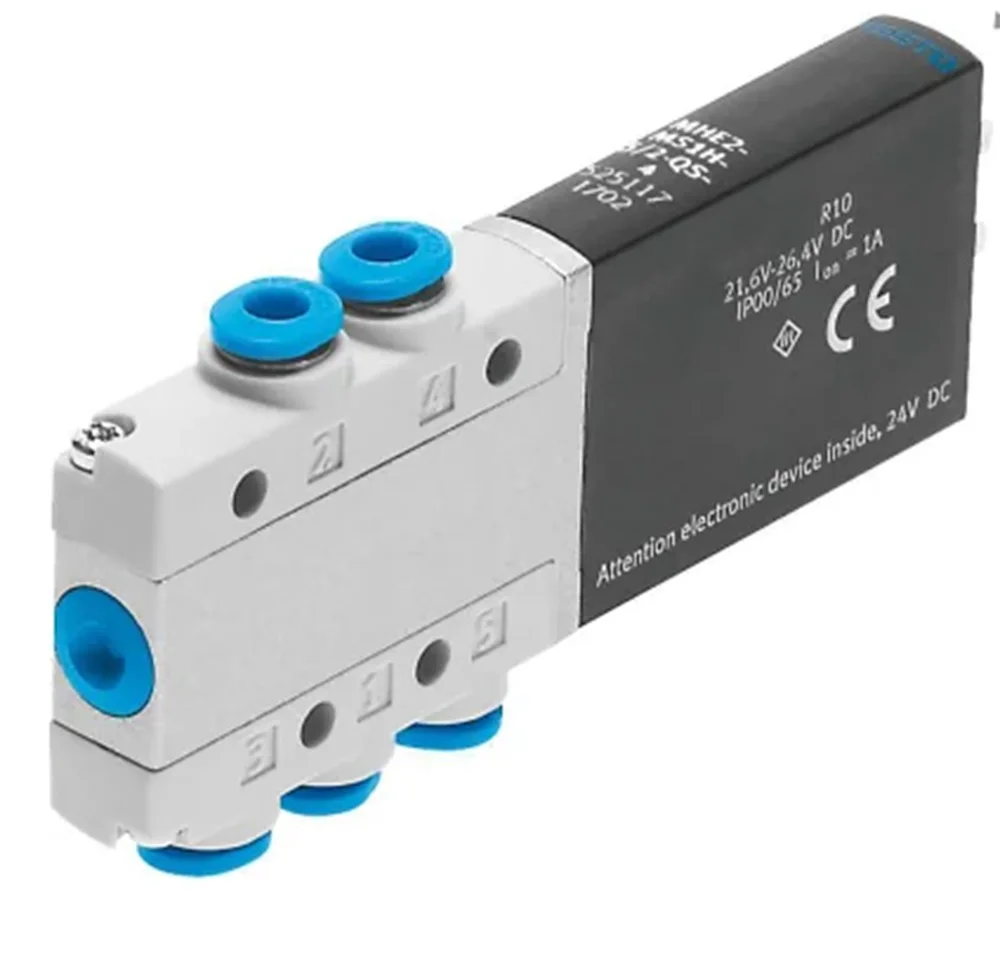 

NEW FESTO MHE2-MS1H-5/2-QS-4 525117 Solenoid Valve