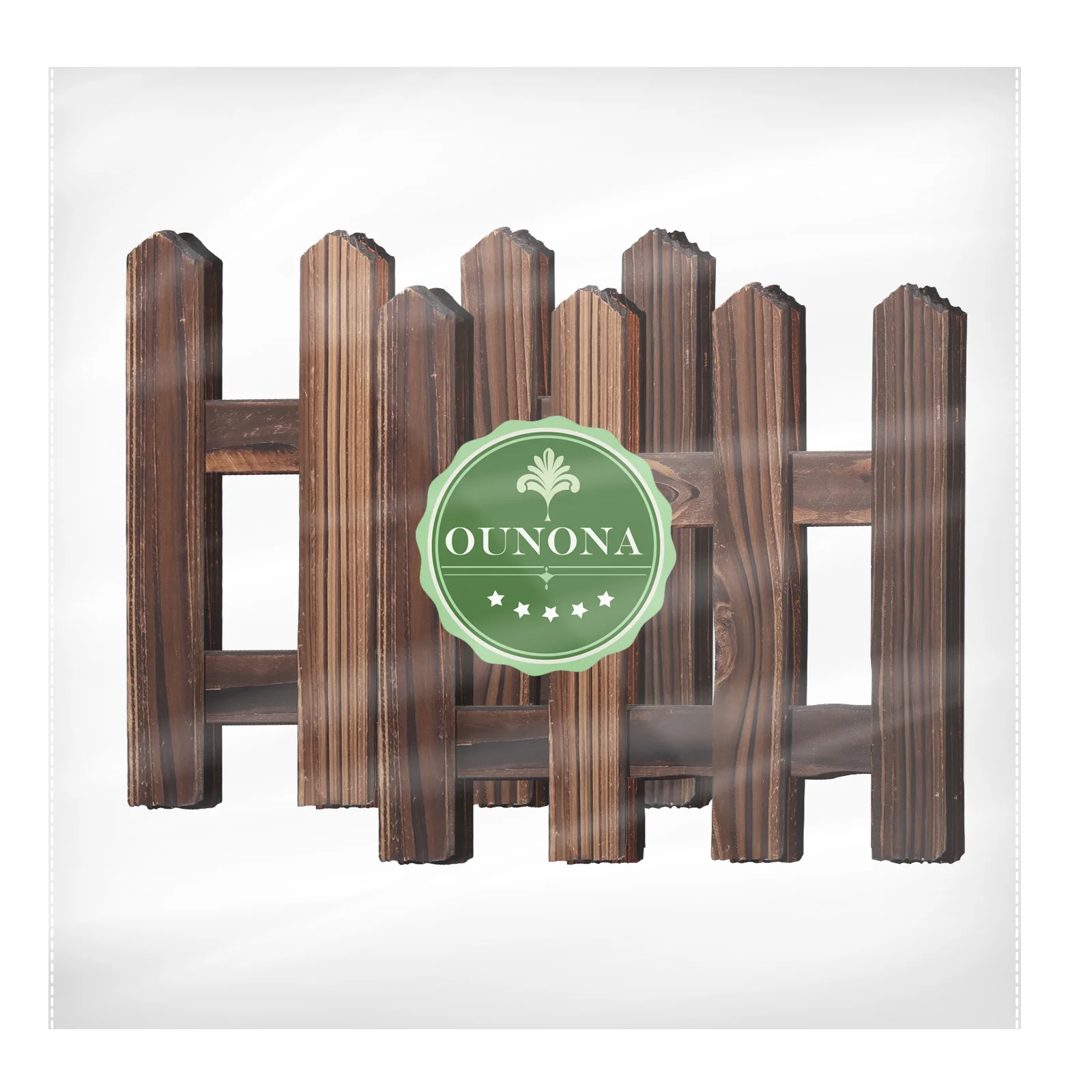 OUNONA 12 м декоративный деревянный пикетный забор миниатюрная рождественская елка