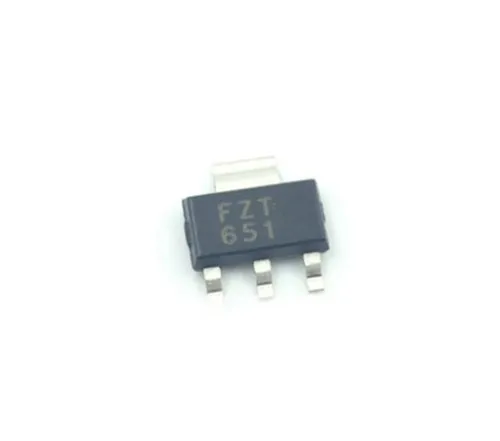 

10 шт. FZT651TA SOT223 npn силовой транзистор FZT651