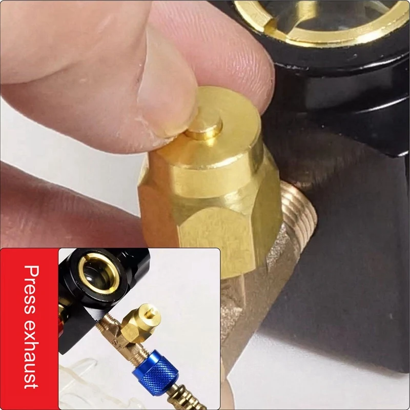 Манометр для кондиционера R410A 134A R22 R404A A/C диагностический инструмент зарядки