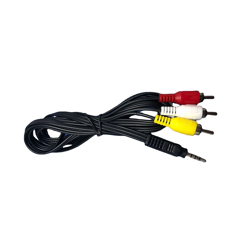 100 шт. высококачественный AV-Кабель 1 8 м разъем 3 5 мм аудио-видео AV-кабель линейный