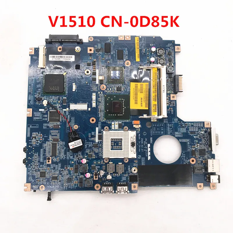 High Quality Mainboard For DELL 1510 V1510 Laptop Motherboard CN-0D815K 0D815K D815K JAL30 LA-4121P DDR3 100% Full Woirking Well