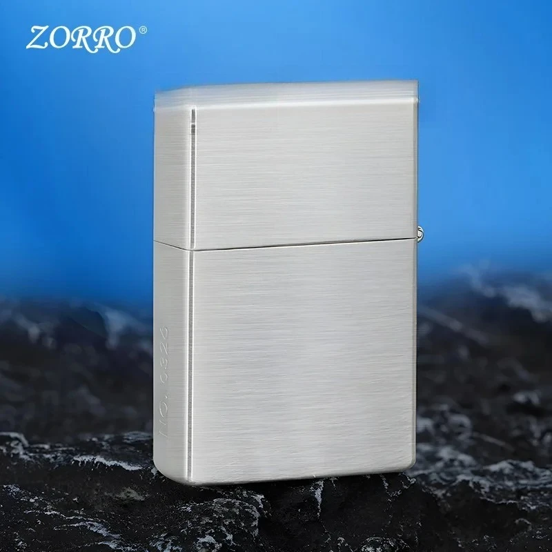 Фото Специальные зажигалки Бензиновая зажигалка ZORRO Kerosine Gen 2, светящаяся ветрозащитная зажигалка для пары «Кокон-бабочка» — стильная и персонализированная №4