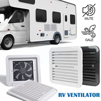 12v fridge vent with fan for rv trailer caravan side air strong wind exhaust vehicle car accessories for v6g9
