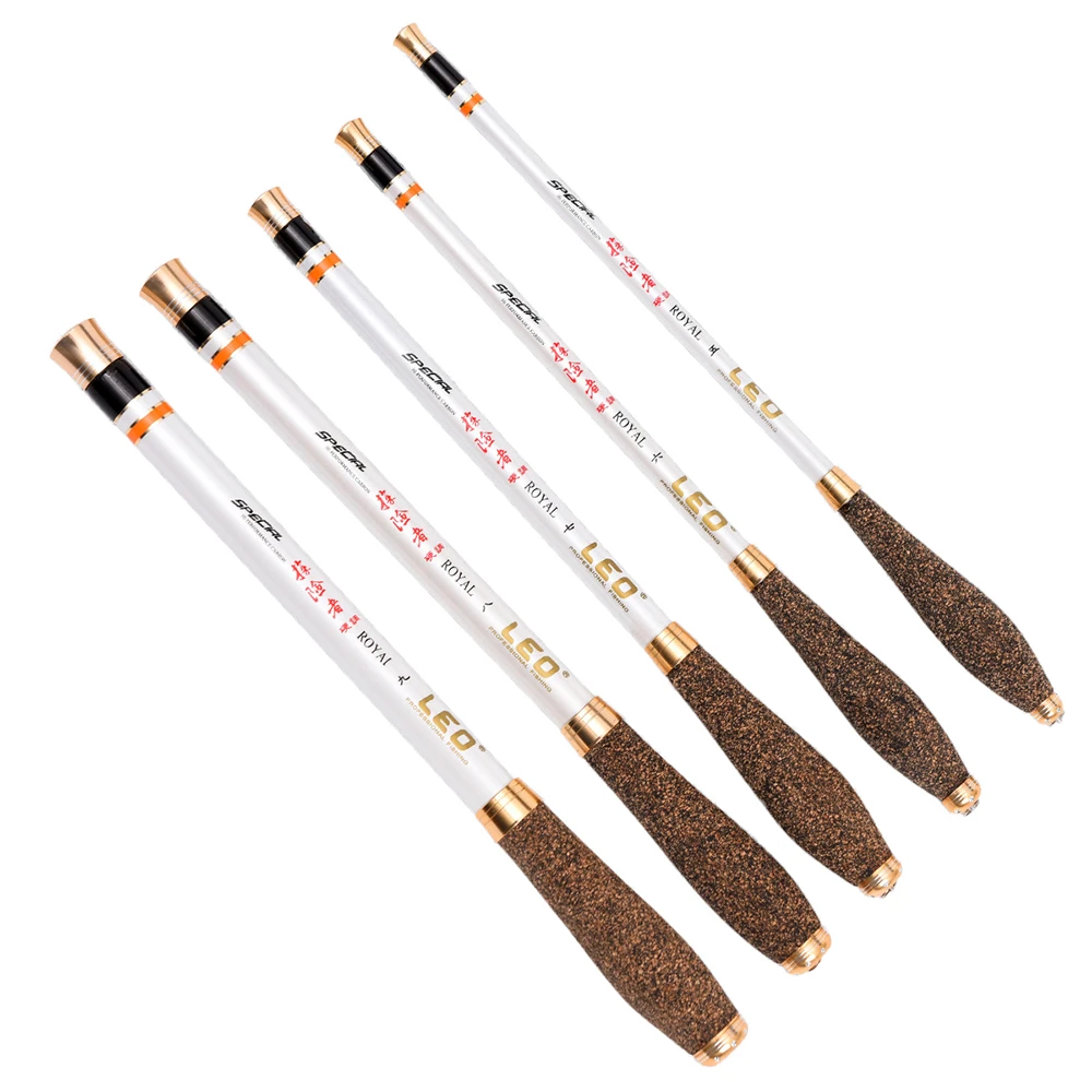 

Удочки, дешевая Регулируемая телескопическая рыболовная удочка из углеродного волокна, высокоэластичная искусственная деревянная Нескользящая ручка EV