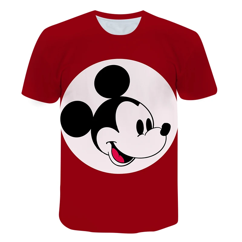 

Футболка мужская с 3D рисунком Микки из мультфильма Диснея