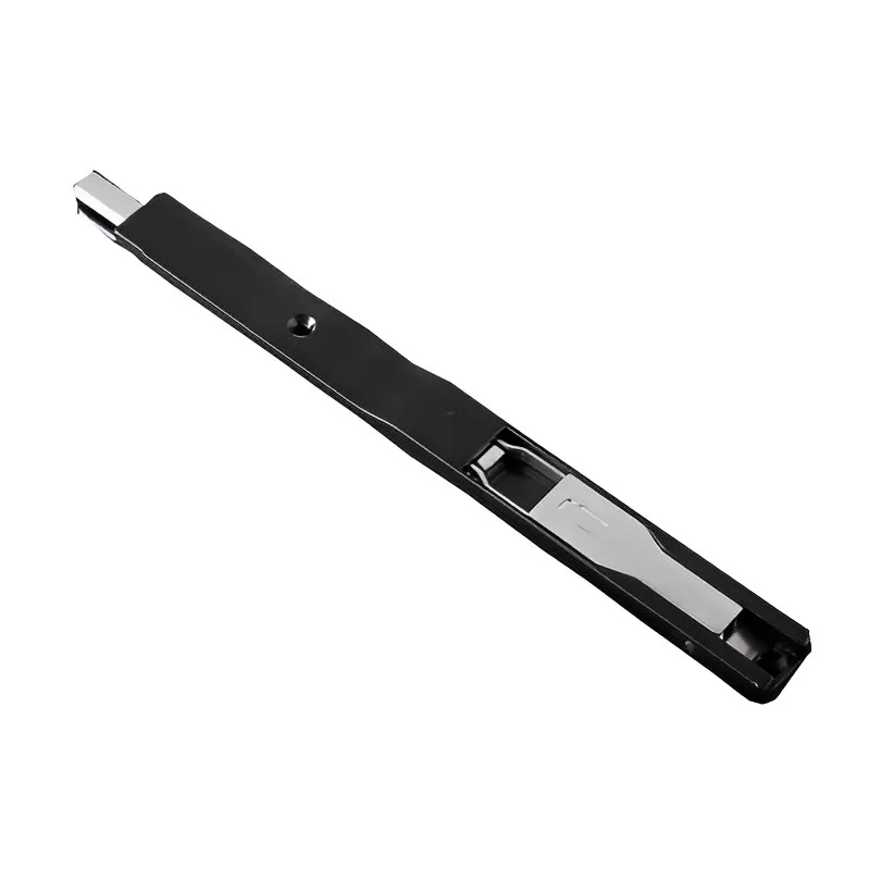 

Stainless Steel Hidden Bolt Wooden Door Insert Bolt Box Slotted Double Door Concealed Bolt Invisible Door Bolt Open Installation