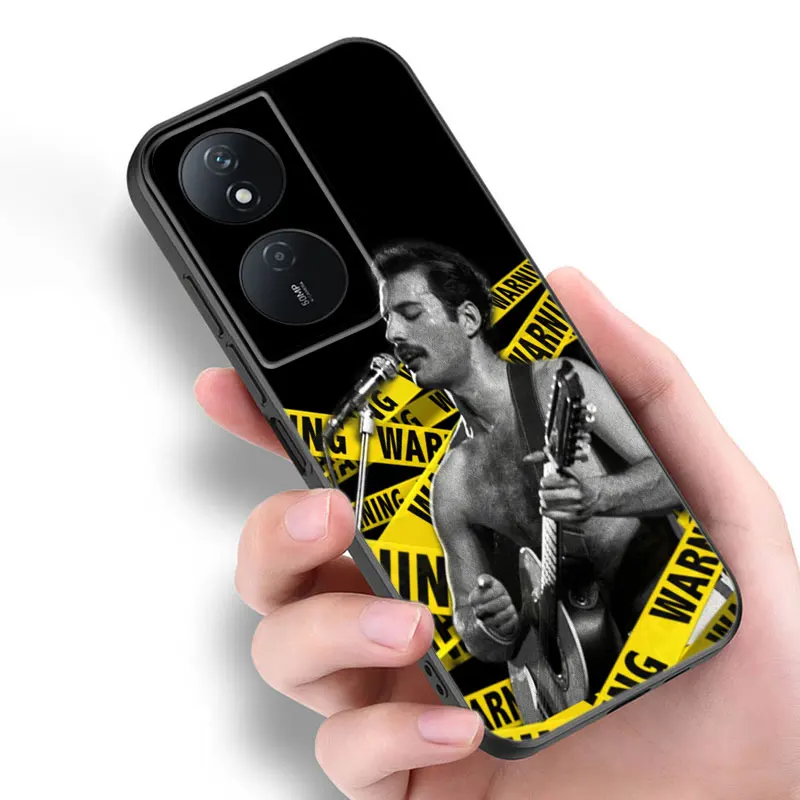 Queen Freddie Mercury Phone Case For Honor 70 90 200 Magic 4 5 6 Lite X5 X6A Plus X6 X6S X7A X7B X8 X8A X8B X9 4G X9A X9B 5G