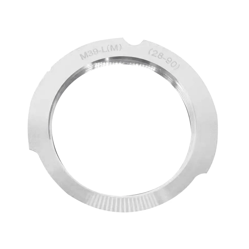 

1 шт. Новинка для Leica L (M39) - Leica/M Leica винт 39 к Leica M байонетное переходное кольцо (28-90 мм) Запасные части из чистой меди