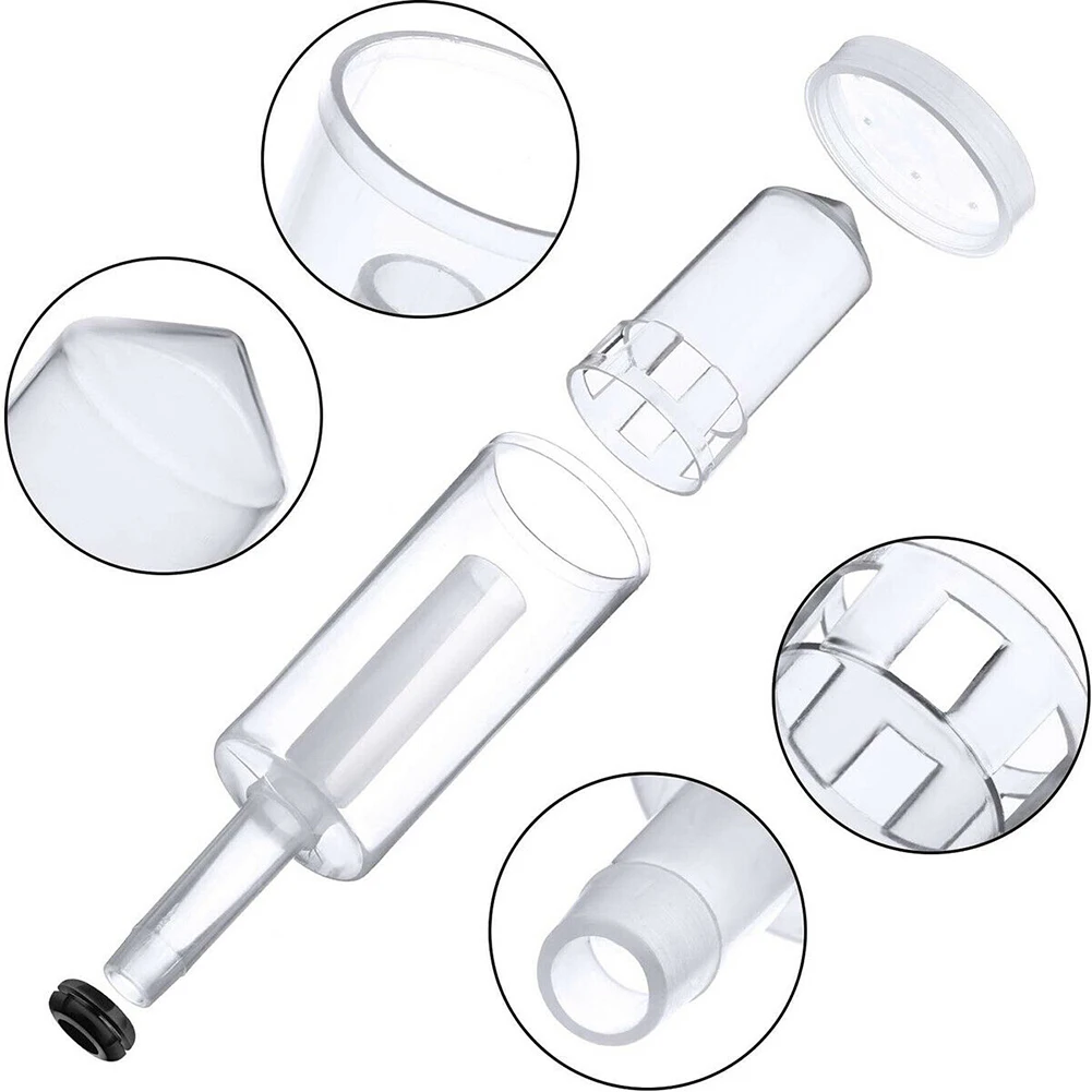 

2pc Brewing Air Lock Airlock Brewing Barrel Exhaust Valve 3-Piece Type Air Lock Fermentation Wine Beer Making Sealed Check Valve