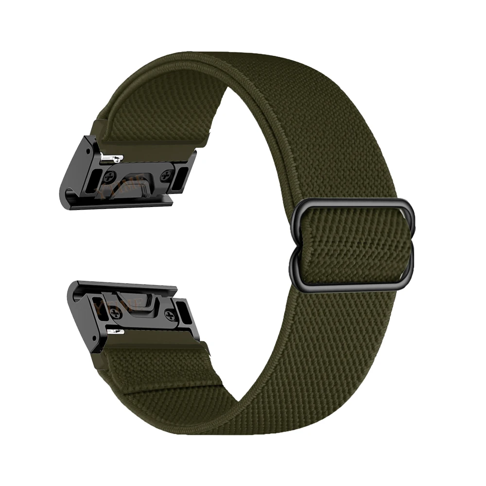 

22mm Nylon Quick fit Watchband for Garmin Fenix 7 6 5 Plus /Forunner 965 955 945 Wrist Band Strap For Garmin Fenix7/Fenix6 Pro