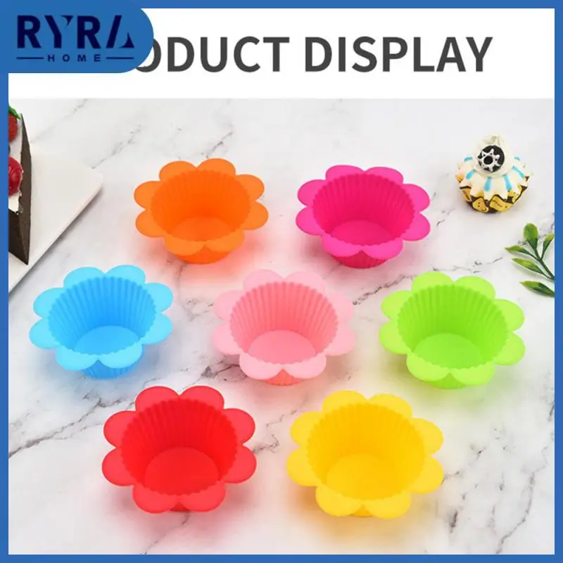 

Silicone Mafen Cup Cake Lining Baked Muffin Box Paper Cup Case Party Tray Cake Decoration Tool Birthday Party Decoration