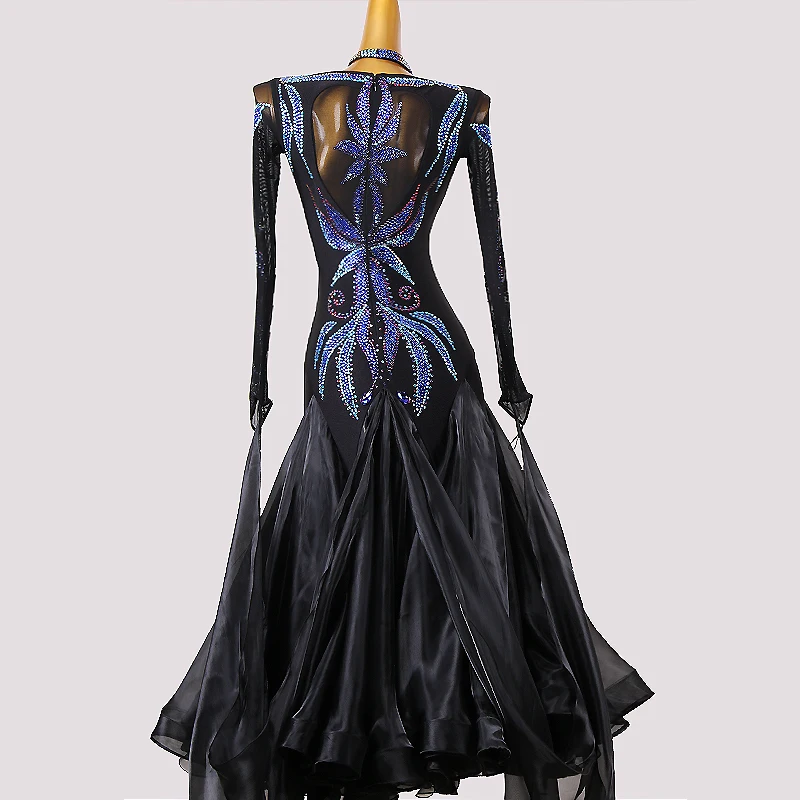 Танцевальный Костюм женский с юбкой для представлений