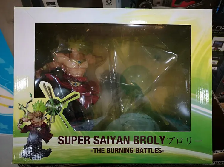 Фигурка Броли из Dragon Ball Z "Горячая битва! Супер FZ ZERO Саян".