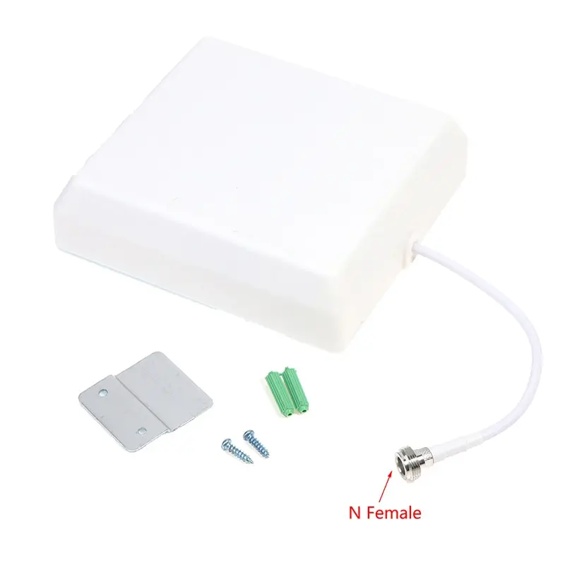

Indoor Directional Flat Panel Antenna Wall Mount Antenna 800-2500MHz 7/8DB WIFI Antenna