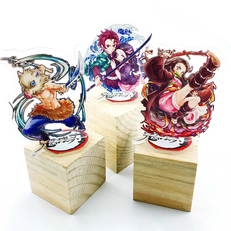 

Japan Anime Cartoon Nezuko Kamado Tanjirou Acrylic Stand For Fans Collection Gifts Figure Model Plate Holder
