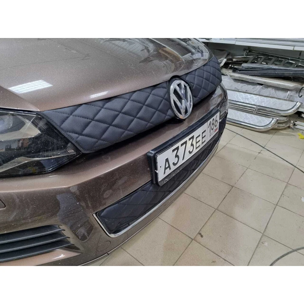 Утеплитель радиатора для Volkswagen Touareg 2010 – 2014 II (Фольксваген Таурег Туарег)