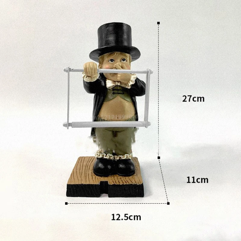 Креативный держатель для туалетной бумаги статуя забавная декоративная фигурка
